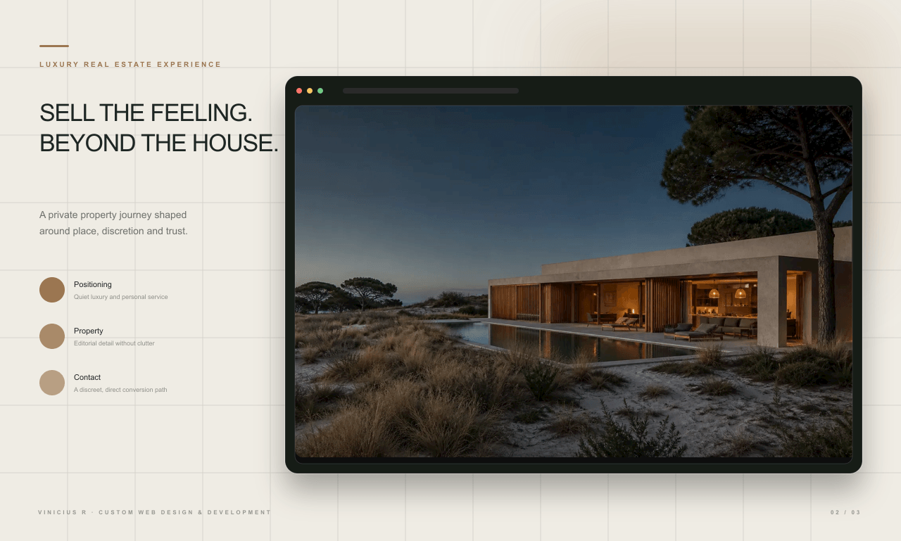 Vale and Mar property browsing experience