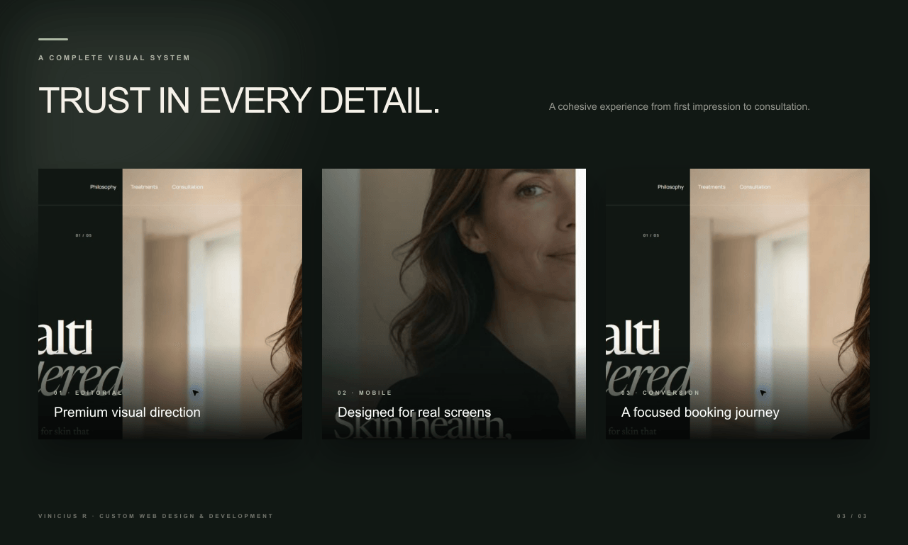 Noema interface and typography details